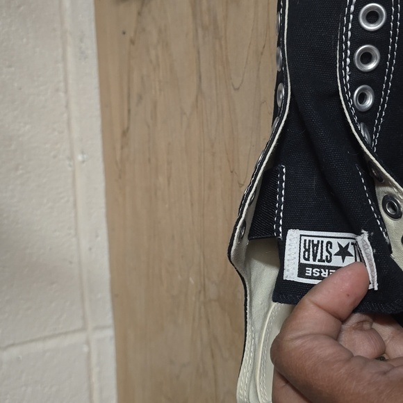 Converse Black and White Slip-On Shoes New No Tags Or Box - Picture 4 of 5